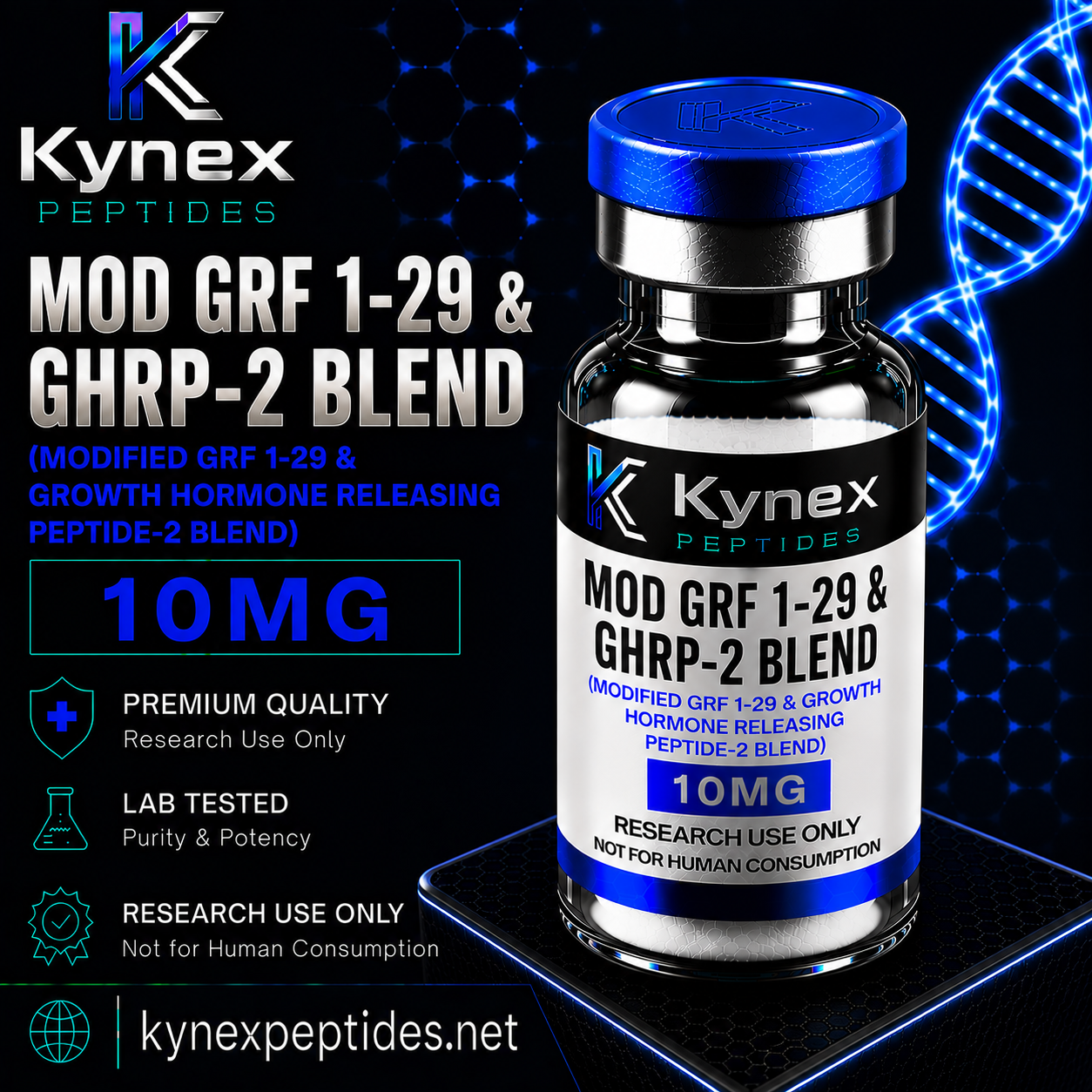 Mod GRF 1-29 & GHRP-2 Blend (10mg)