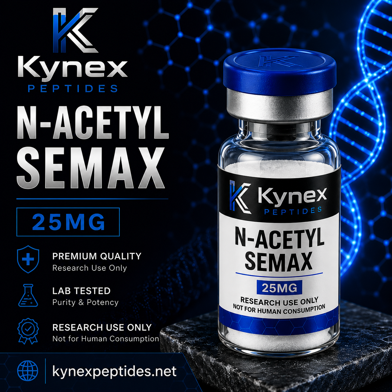 N-Acetyl Semax (25mg)