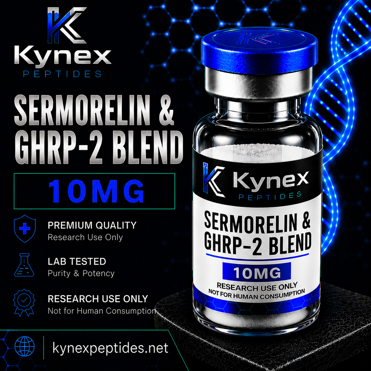 Sermorelin & GHRP-2 Blend (10mg)